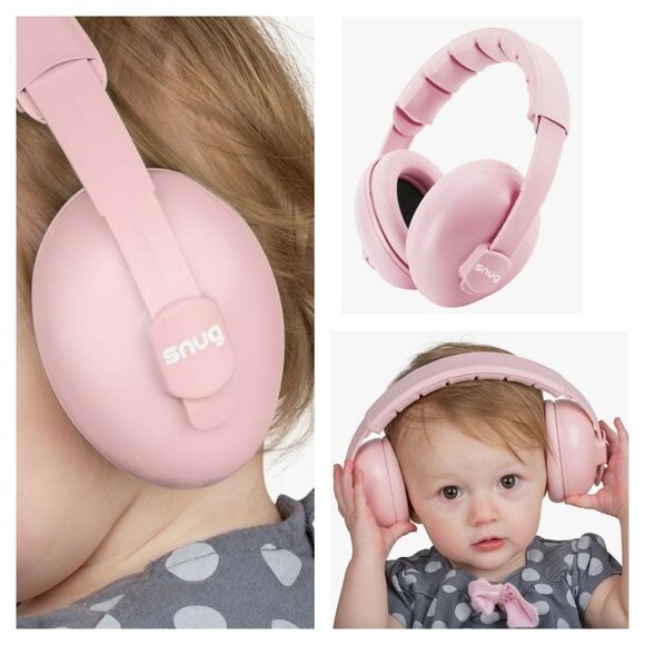 Snug Baby Earmuffs Noise Reduction Safety  Pink Ear Protection - Picture 7 of 7